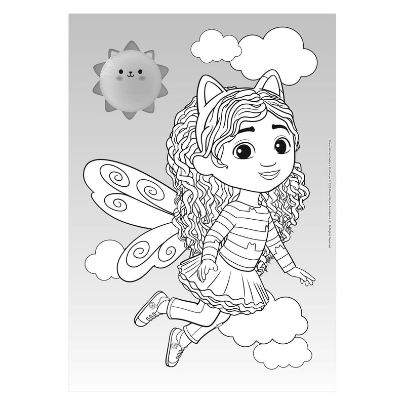 Load image into Gallery viewer, Big balloon gabby's poppenhuis - gabby gaat kleuren
