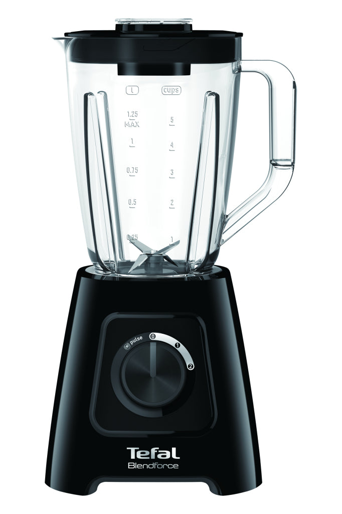 Load image into Gallery viewer, Tefal blendforce ii bl4208 - blender - 1.25l - 600w - kunststof kom - voor smoothies en soepen
