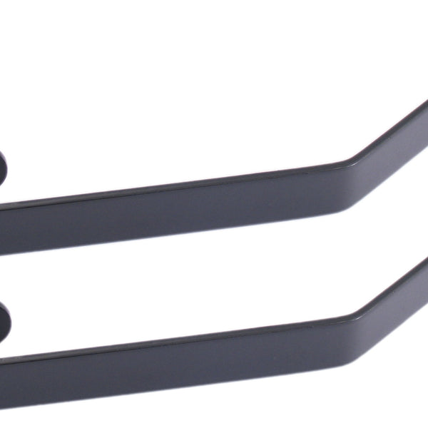 Handlebar set Steco Comfort extra long - gloss black