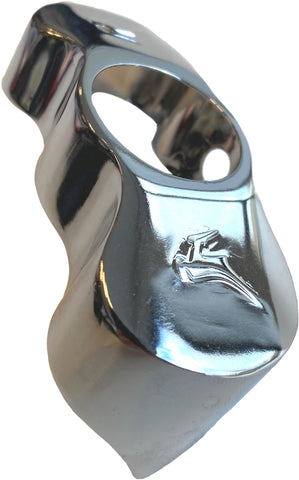 Gazelle crown cap with trestle - chrome