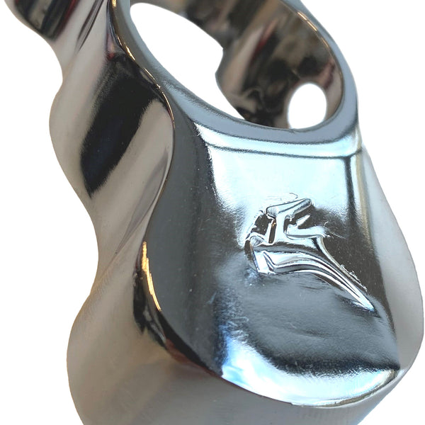 Gazelle crown cap with trestle - chrome