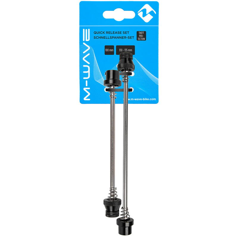 Load image into Gallery viewer, M-wave snelspannerset old 100 + 135mm - zwart
