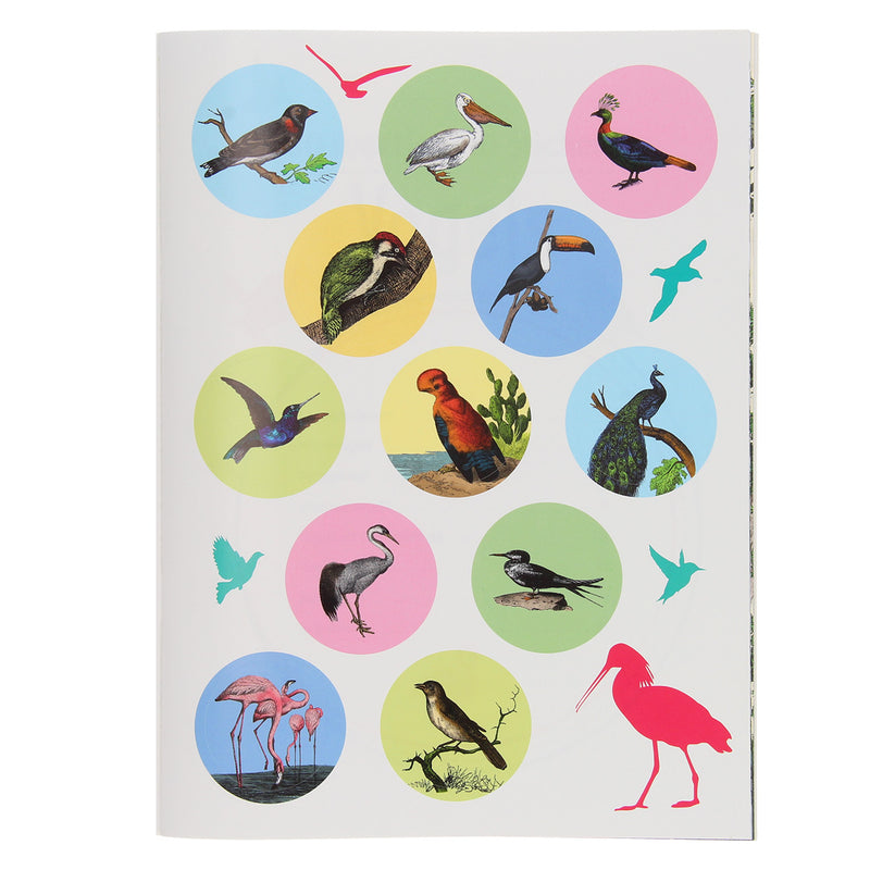 Load image into Gallery viewer, Standaard uitgeverij 50 weetjes 50 stickers - vogels
