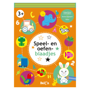 Standaard uitgeverij speel- en oefenblaadjes 3+ (oranje)