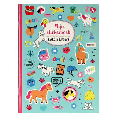 Standaard uitgeverij mijn sticker- en activiteitenboek - paarden en pony's