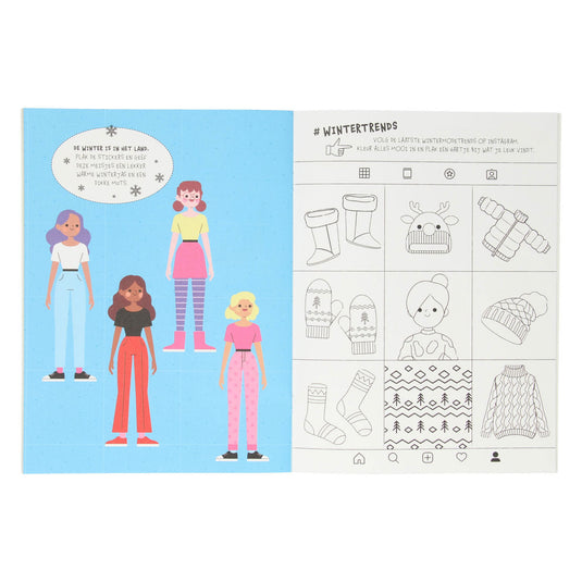 Standaard uitgeverij mijn sticker- en activiteitenboek i love mode