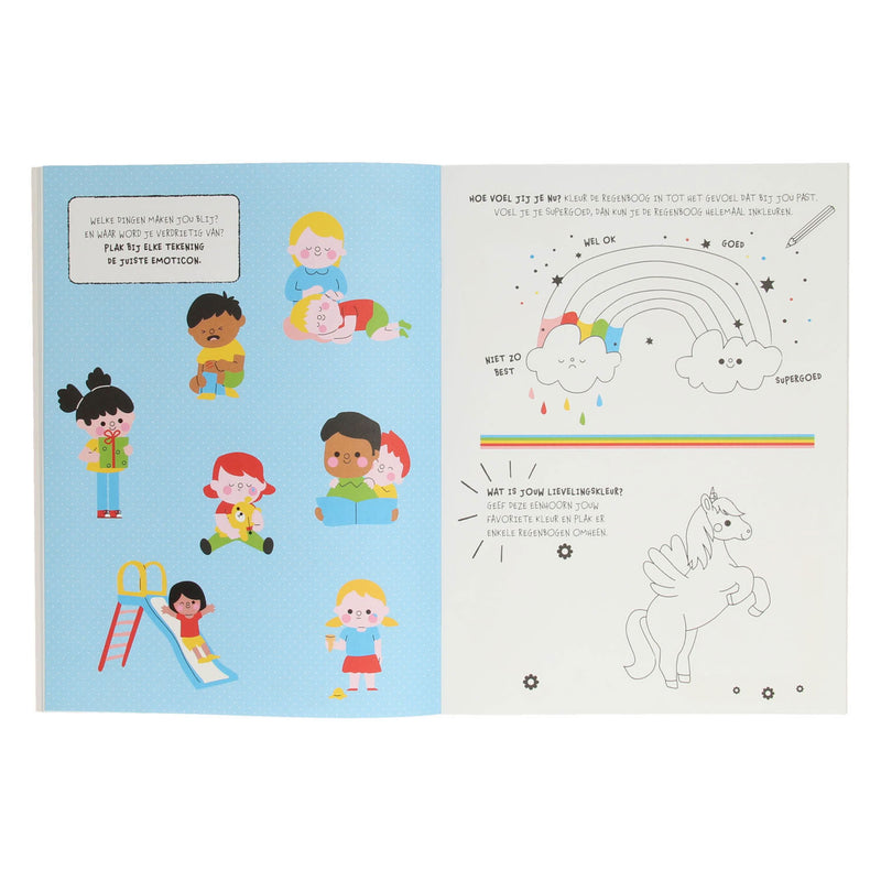 Load image into Gallery viewer, Standaard uitgeverij mijn sticker- en activiteitenboek - dit ben ik!
