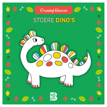 Standaard uitgeverij creatief kleuren - stoere dino's