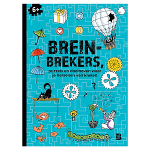 Standaard uitgeverij breinbrekers blauw