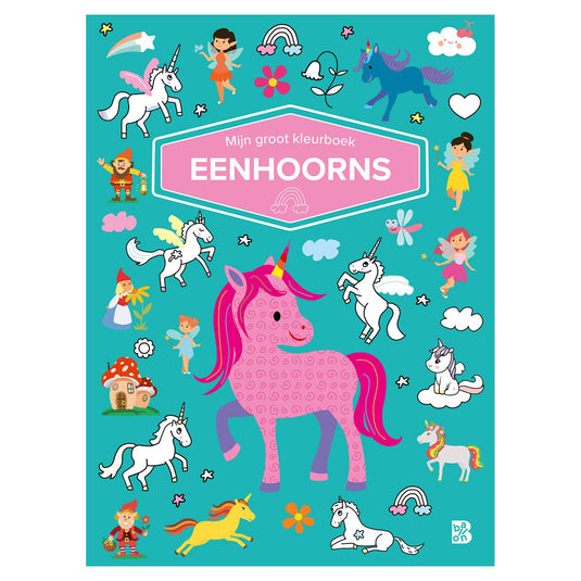 Standaard uitgeverij mijn groot kleurboek - eenhoorns