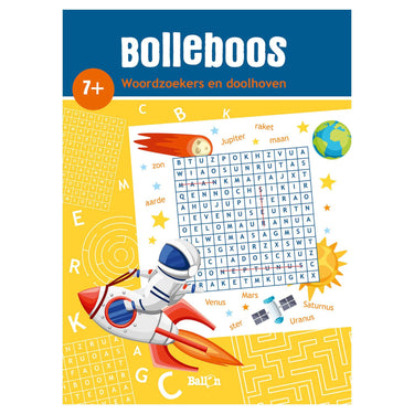 Standaard uitgeverij bolleboos - woordzoekers en doolhoven (7+)