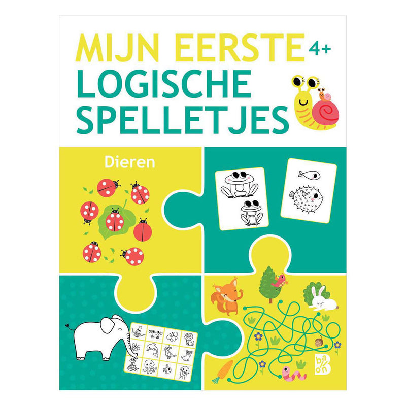 Load image into Gallery viewer, Standaard uitgeverij mijn eerste logische spelletjes 4+ dieren
