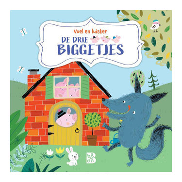 Wins holland voelgeluidenboek - de drie biggetjes