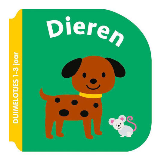 Standaard uitgeverij duimelotjes dieren - kartonboekje