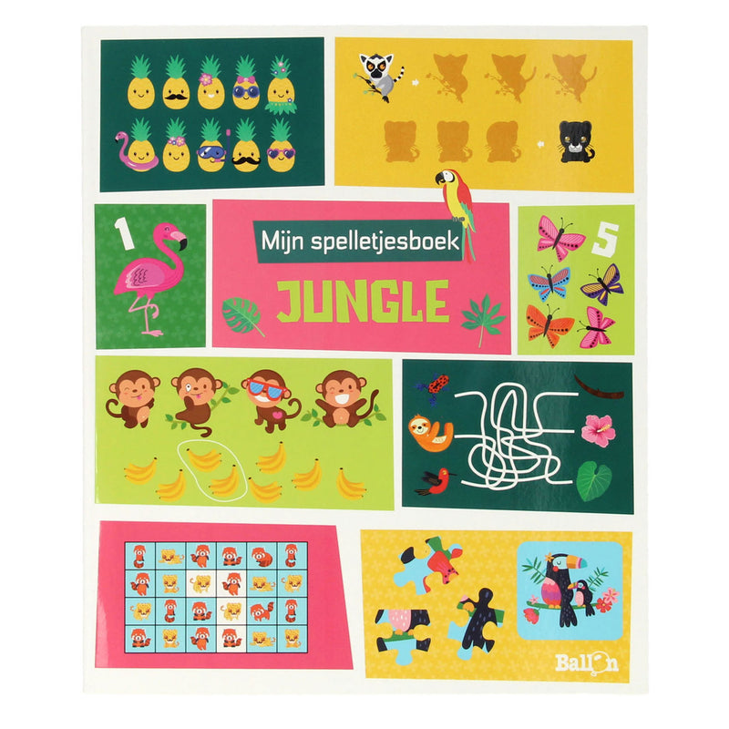 Load image into Gallery viewer, Mijn Spelletjesboek Jungle
