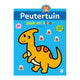 Standaard uitgeverij plak en kleur peutertuin dino's 2+