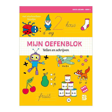Standaard uitgeverij tellen en schrijven