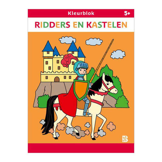 Standaard uitgeverij kleurblok ridders en kastelen 5+