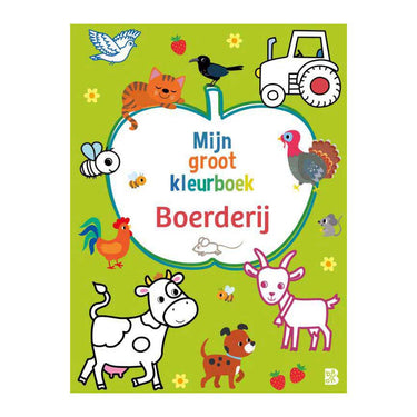 Standaard uitgeverij mijn groot kleurboek - boerderij