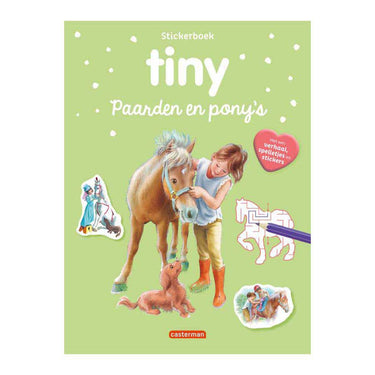 Standaard uitgeverij tiny stickerboek - paarden en pony's