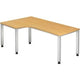 Bach bureau hammerer vqs82 6 bruin 1200 mm x 2000 mm x 685 mm