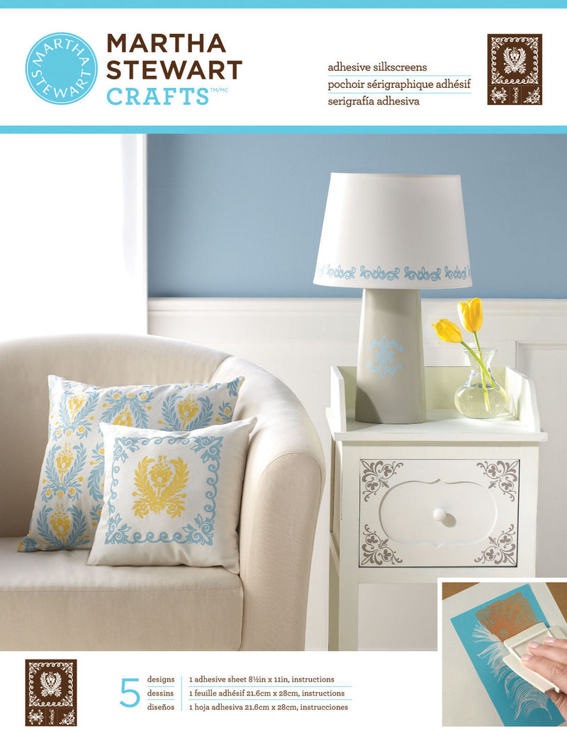 Load image into Gallery viewer, Martha stewart • silkscreen damask
