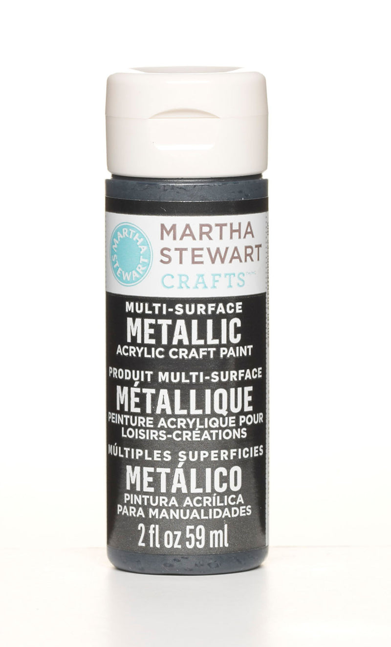 Load image into Gallery viewer, Martha stewart • verf 59ml metallic black nickel
