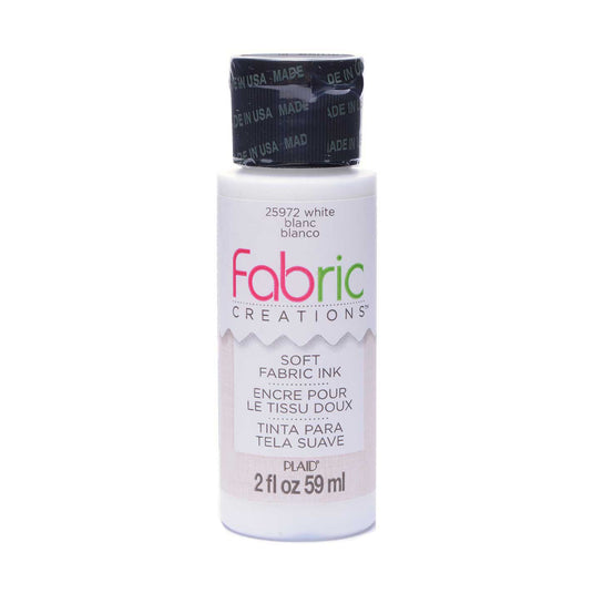Fabric creations • soft fabric inkt 59ml white