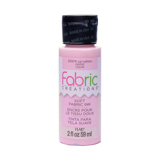Fabric creations • soft fabric inkt 59ml carnation