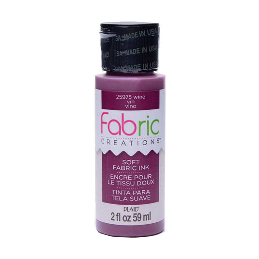 Fabric creations • soft fabric inkt 59ml wine