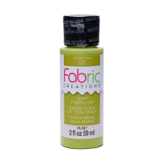 Fabric creations • soft fabric inkt 59ml lime