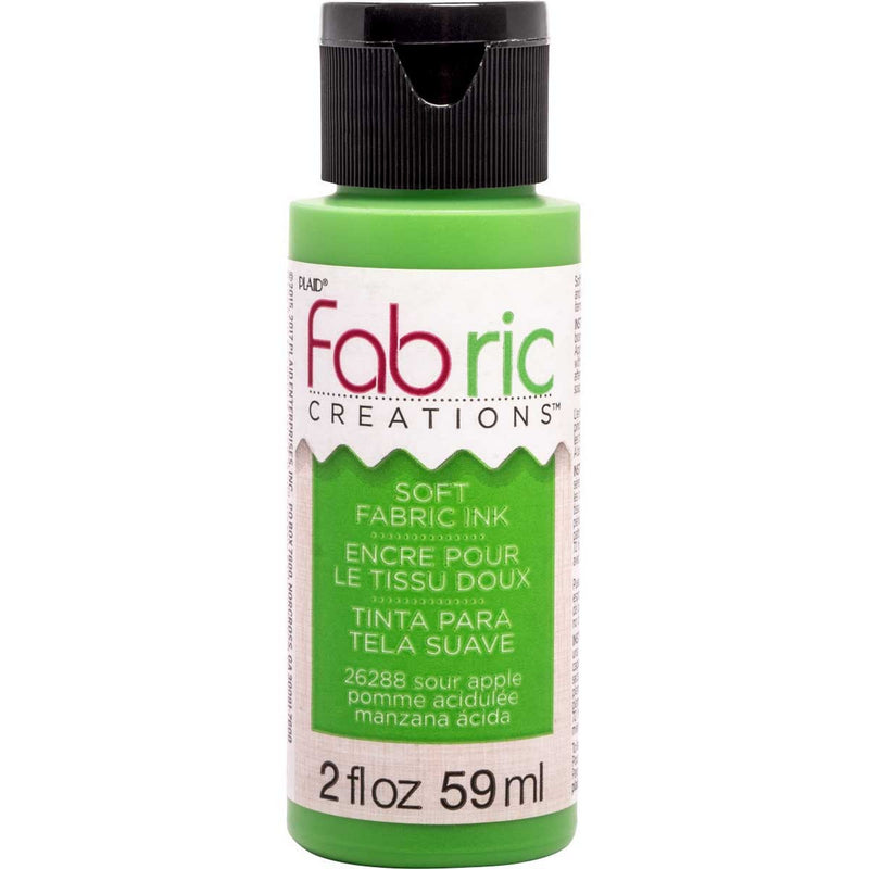 Load image into Gallery viewer, Mod podge • soft fabric inks sour apple
