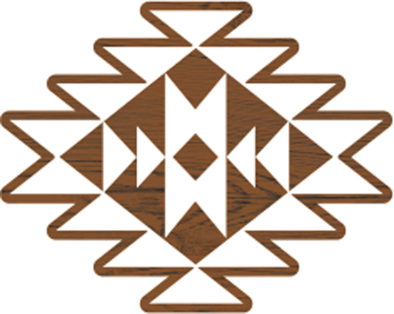 Load image into Gallery viewer, Fabric creations • block printing small 4,5x3,5cm aztec tile
