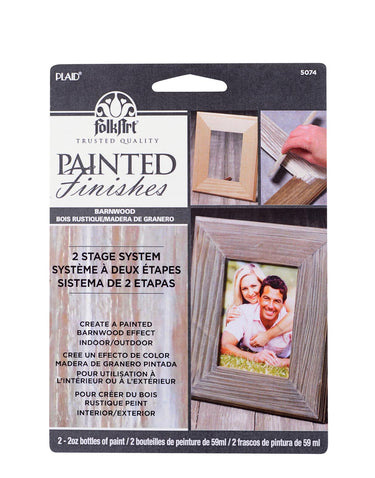 Folkart • painted finishes carded barnwood kit 59ml