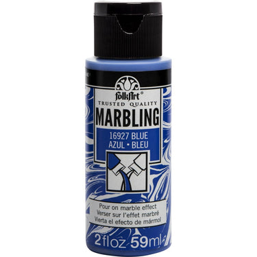 Folkart • marbling paint color 59ml blue