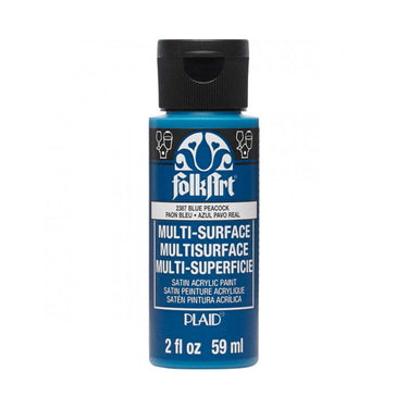Folkart • multi-surface paint blue peacock 59ml