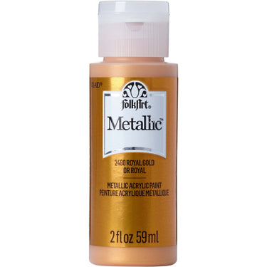 Folkart • metallic acrylic paint royal gold 59ml