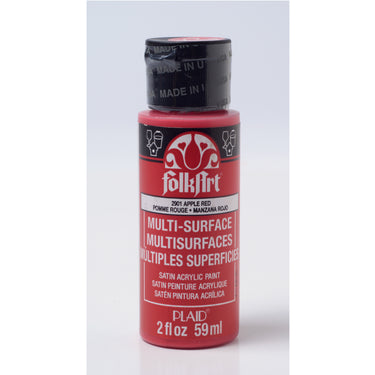 Folkart • multi-surface paint apple red 59ml