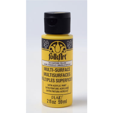 Folkart • multi-surface daffodil yellow 59ml