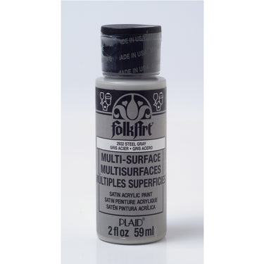 Folkart • multi-surface steel gray 59ml