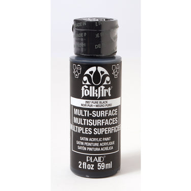 Folkart • multi-surface pure black 59ml