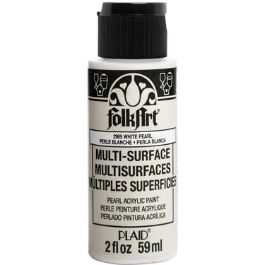 Folkart • multi-surface pearl white 59ml