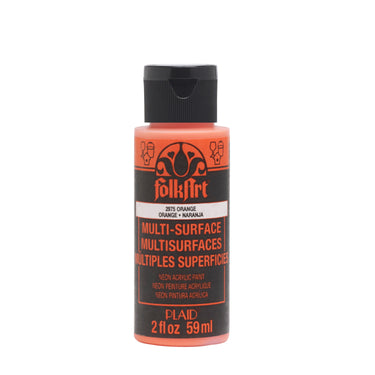 Folkart • multi-surface neon glow orange 59ml