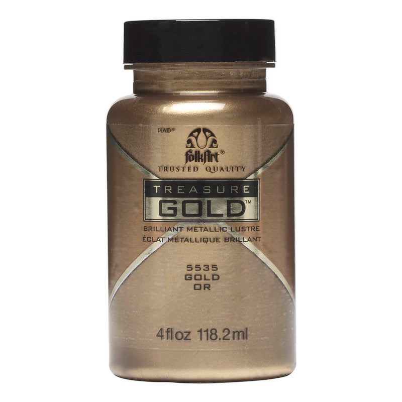 Load image into Gallery viewer, Folkart • treasure gold 118ml gold
