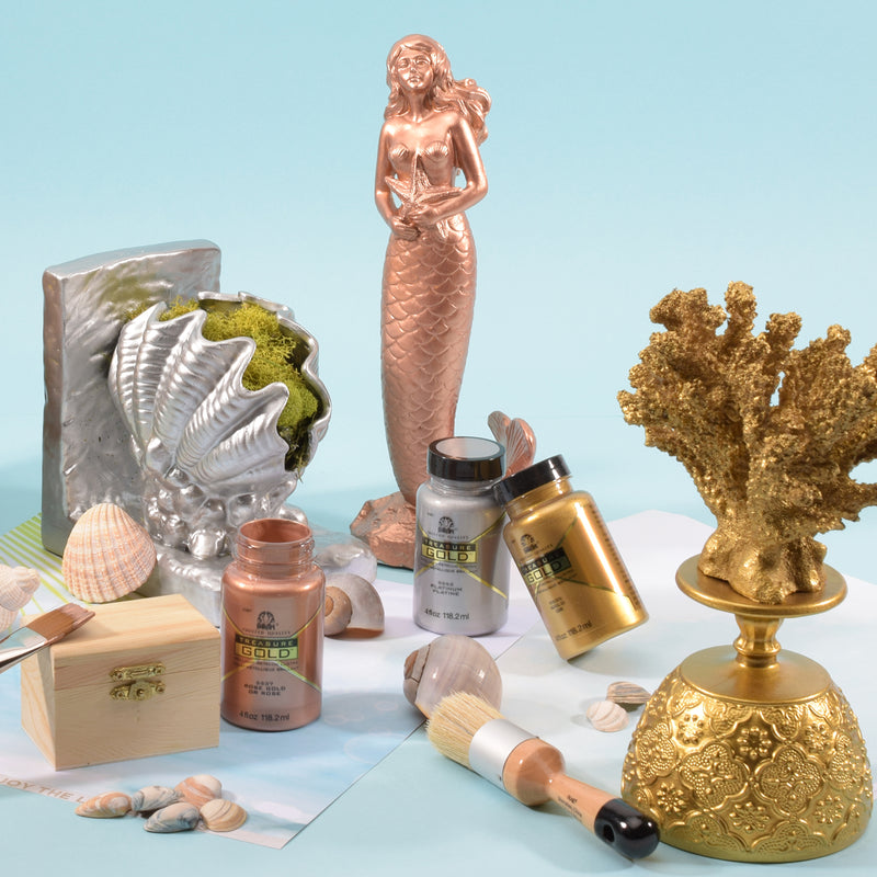 Load image into Gallery viewer, Folkart • treasure gold 118ml rose gold
