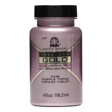 Folkart • treasure gold 118ml purple topaz