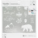 Martha stewart • adhesive stencil outdoor 1 vel