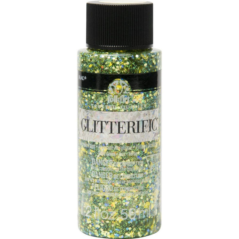 Load image into Gallery viewer, Folkart • glitterific colors green 59ml

