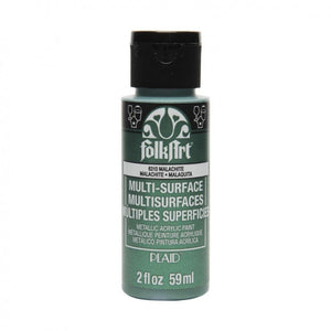 Folkart • multi-surface metallic malachite 59ml