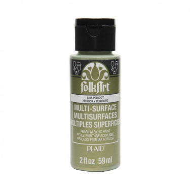 Folkart • multi-surface pearl peridot 59ml